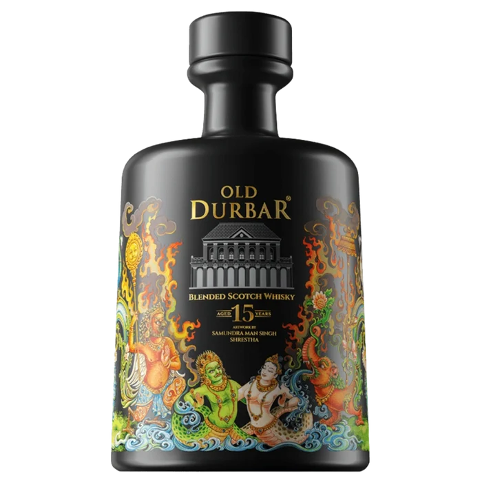 Old Durbar 15yrs Blended Scotch Samundra Man Singh Shrestha 750ML